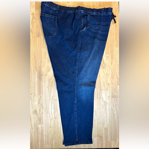 torrid Denim - TORRID PULL-ON BOYFRIEND STRAIGHT Stretch Drawstring High Rise Jeans~6R~6x
